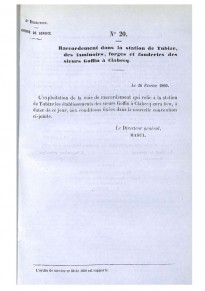 Tubize - racc des laminoirs, forges et Fonderies Goffin à Clabecq - 26-02-1860_.jpg
